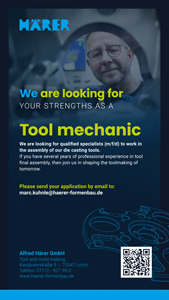 Job offer tool mechanic
